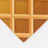 Ice Cream Drip Waffle Cone Chocolate and Vanilla Fleece Deken (Hoek)