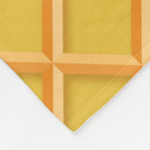 Ice Cream Drip Waffle Cone With Sprinkles Fleece Deken (Hoek)