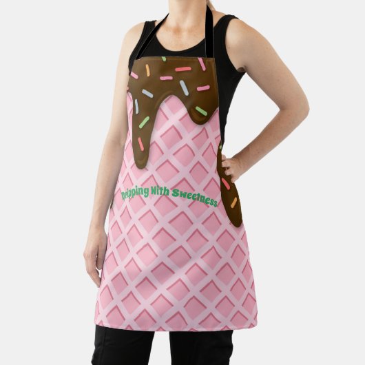 ICE CREAM DRIPPING CONEAll-over Print Schort (Insitu)