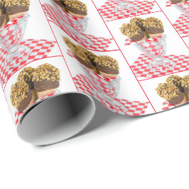 Ice Cream Drumsticks in glas Cadeaupapier