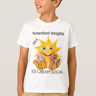 Ice Cream en Happy Sun! SRF T-shirt