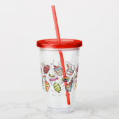 Ice Cream en Snoep Acryl Drinkbeker (Links)