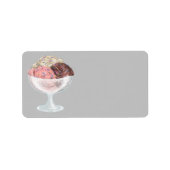 Ice Cream Etiket (Voorkant)