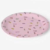 Ice Cream Event Celebration Ice Cream the Social Papieren Bordje (Gekanteld)