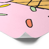 Ice Cream Event Celebration Ice Cream the Social Poster (Hoek)