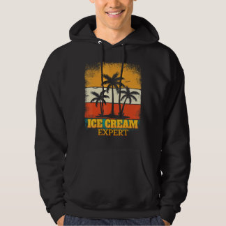 Ice Cream Expert Sarcastisch Hoodie