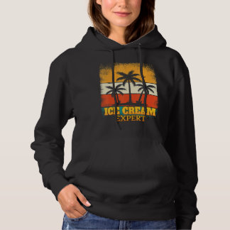 Ice Cream Expert Sarcastisch Hoodie
