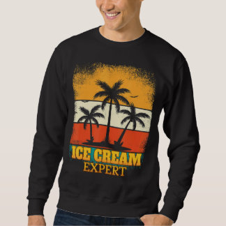 Ice Cream Expert Sarcastisch Trui