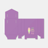 Ice Cream Extra Scoop Bedankdoosjes (Uitgevouwen)