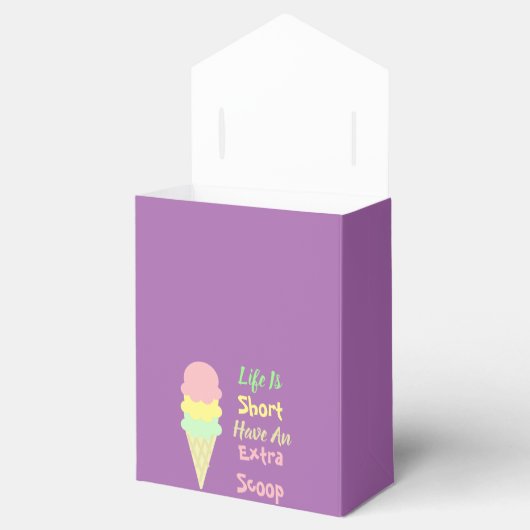 Ice Cream Extra Scoop Bedankdoosjes (Geopend)