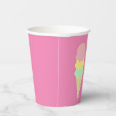 Ice Cream Extra Scoop Papieren Bekers (Rechts)