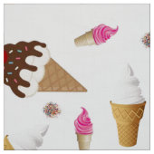 Ice Cream Fabric Stof (Swatch)