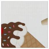 Ice Cream Fabric Stof (Close Up)