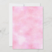 Ice Cream First Birthday Party Kaart (Achterkant)