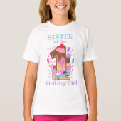 Ice Cream First Birthday shirt Zuster Birthday (Voorkant)