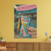 Ice cream flavor canvas afdruk (Insitu (Woonkamer))