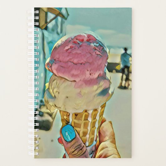Ice cream flavor planner (Voorkant)