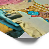 Ice cream flavor poster (Hoek)