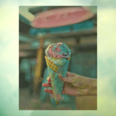 Ice cream flavor raamsticker (Vel 3)