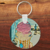 Ice cream flavor sleutelhanger (Voorkant)