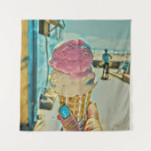 Ice cream flavor wandkleed (Voorkant)