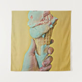 Ice cream flavor wandkleed (Voorkant)