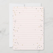 Ice Cream Flowers Fruit Birthday Kaart (Achterkant)