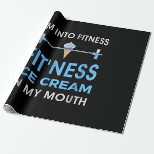 Ice Cream Foodie Ness Gym Gifts Mannen Vrouwen Cadeaupapier