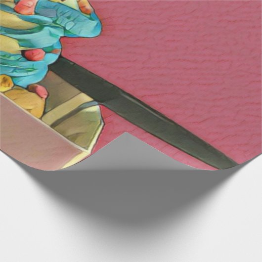 Ice cream for kids cadeaupapier (Hoek)