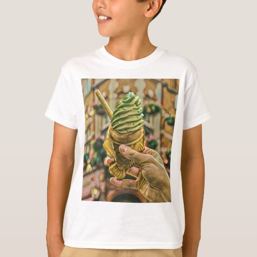 Ice cream for kids t-shirt (Voorkant)