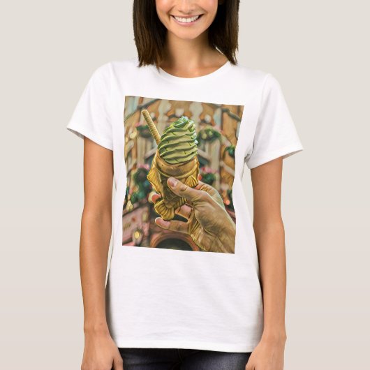 Ice cream for kids t-shirt (Voorkant)