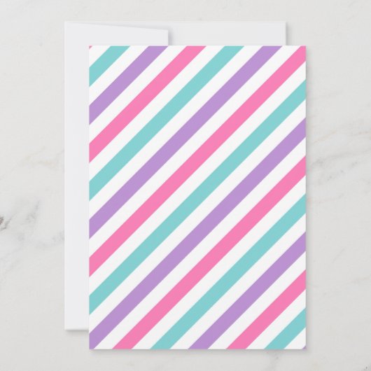 Ice Cream Four Ever Sweet Birthday Ice Cream Truck Kaart (Achterkant)