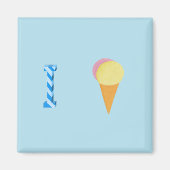 Ice Cream Fridge Magnet (Voorkant)