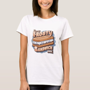 Ice Cream Frosty Sandwich dag T-shirt