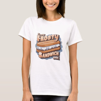 Ice Cream Frosty Sandwich dag T-shirt