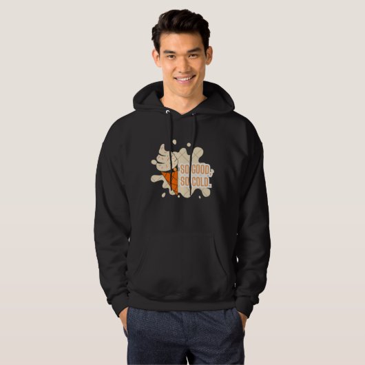 Ice Cream Fun Summer design Hoodie  (Voorkant volledig)