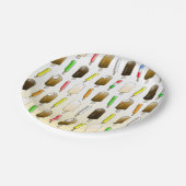 Ice Cream & Fun Verjaardag Papieren Bordje (Gekanteld)