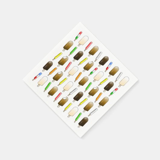 Ice Cream & Fun Verjaardag Servet (Hoek)