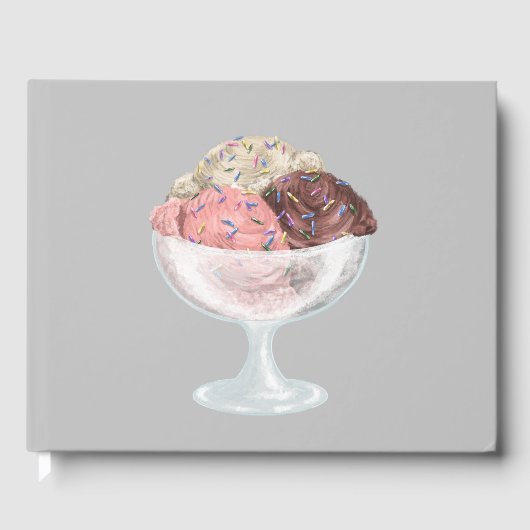 Ice Cream Gastenboek (Voorkant)