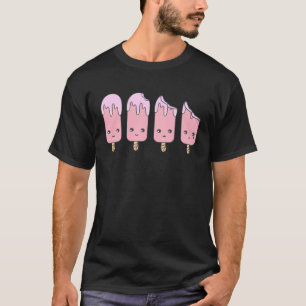 Ice Cream Gelato Dessert voor Mannen Vrouwen Kinde T-shirt