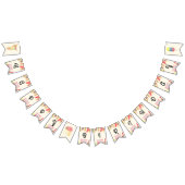 Ice Cream Gelukkige Verjaardag Bunting Banner (Alle)