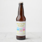 Ice Cream Gender onthullen Bier Etiket (Voorkant)