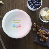 Ice Cream Gender onthullen Papieren Kommen