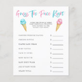 Ice Cream Gender onthullen partijde prijs (Voorkant)