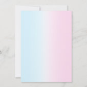 Ice Cream Gender onthullen wat de Scoop Party is Kaart (Achterkant)