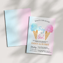 Ice Cream Gender onthullen wat de Scoop Party is