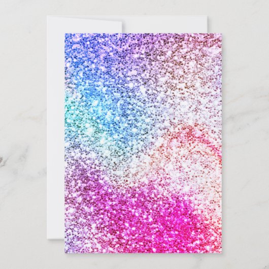 Ice Cream Gender Reclame Party Invision Kaart (Achterkant)