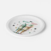 Ice Cream Gender Reclame Party Invision Papieren Bordje (Gekanteld)