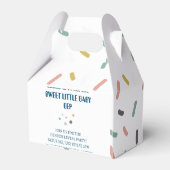 Ice Cream Gender Release Party Bedankdoosjes (Achterkant)