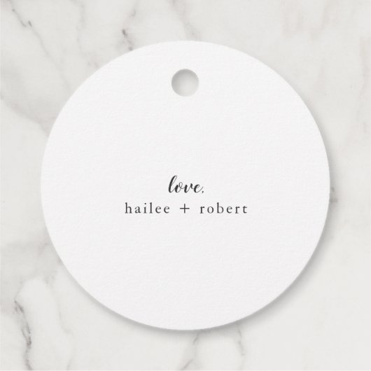 Ice Cream Gender Reopenbaart feest Dank u Bedankjes Labels (Achterkant)